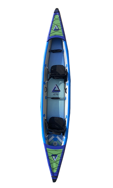 DOUBLE SEATER DROPSTITCH KAYAK 470 BLUE