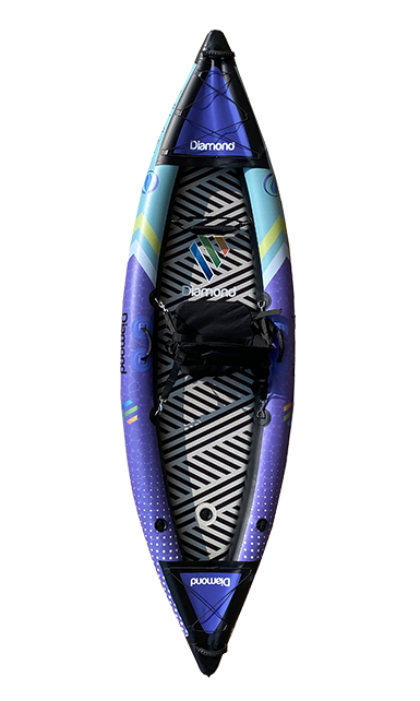 Single Seater Bybrid kayak 310-purple